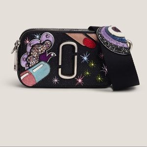 MARC JACOBS customized Snapshot shoulder bag